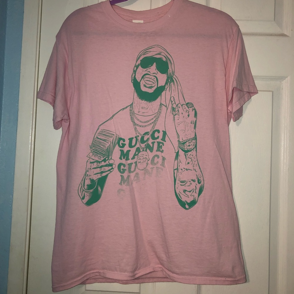 Gucci Mane t-shirt.